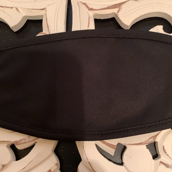 Gym Now Tacos Later Black Stretchy Face Mask NWOT - Picture 4 of 6